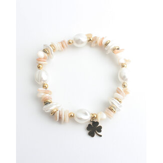 'Ditte' Pulsera - acero inoxidable