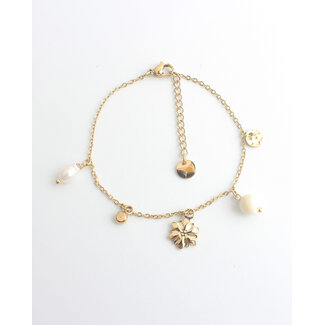 'Eevi' Pulsera - acero inoxidable