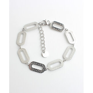 'Bine' Bracelet - acier inoxydable