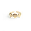 'Chelsea' Ring Gold - Stainless steel