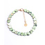 'Heart to Heart' Bracciale Verde scuro - Acciaio inossidabile