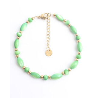 'Gyda' Pulsera - acero inoxidable