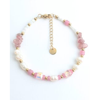 'Maddi' Pulsera - acero inoxidable