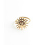 'Lina' Ring Gold - Edelstahl (verstellbar)