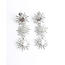 'Sunflower madness' Boucles d'oreilles Argent - Acier inoxydable'Ovally'