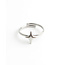 'Starly'  Bague Argent - Acier inoxydable (ajustable)