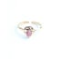 'Liria' Ring Goud Roze - Stainless steel (Verstelbaar)