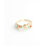 'Donna' Anillo Oro Multicolor - Acero inoxidable (ajustable)