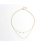 'Raya' Necklace Gold - Stainless steel