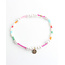 'Carmen' Pulsera Perla Multicolor - Acero inoxidable