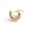 'Croissant' Anillo Oro  - Acero inoxidable (ajustable)