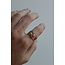 'Maraya' Ring Gold - Stainless steel (adjustable)