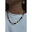 'Heartbeat' Collana Multicolore - Acciaio inossidabile