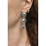 'Sunflower madness' Boucles d'oreilles Argent - Acier inoxydable'Ovally'