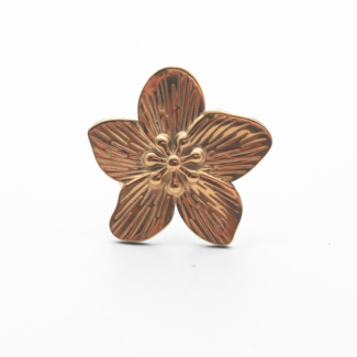 'Fleur' Ring Gold - Stainless steel