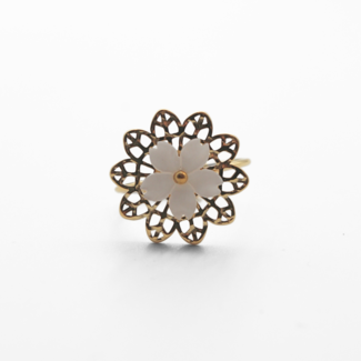 'Liliana' Ring Gold - Stainless steel