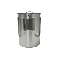 Pathfinder Stainless Steel 48oz Nesting Cup And Lid Set