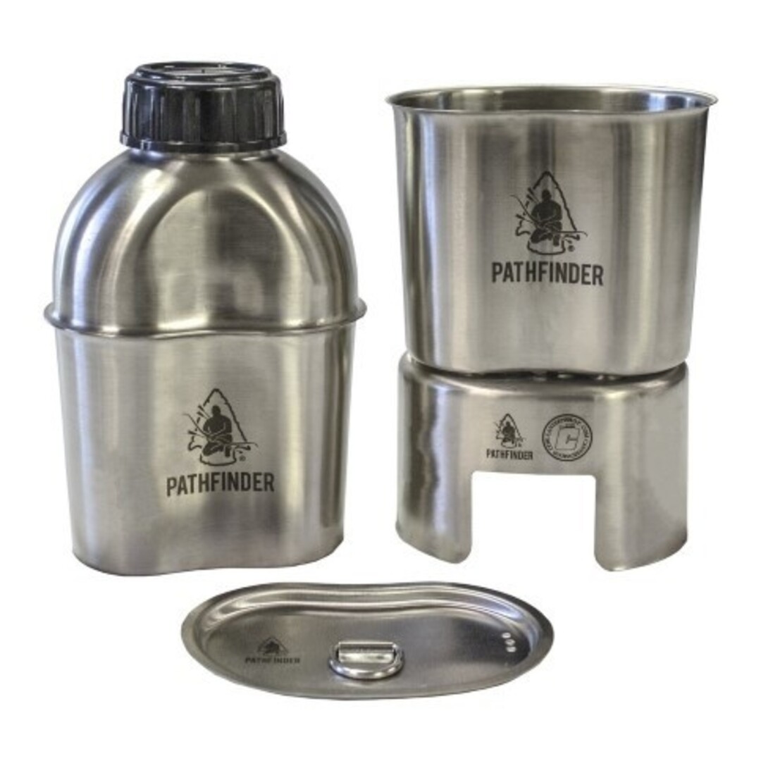 Pathfinder stainless steel Canteen Cooking Set