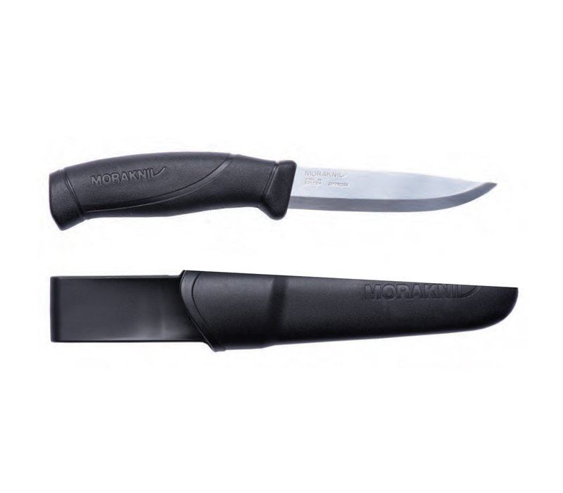 Mora Companion Heavy Duty Black RVS