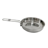 Pathfinder stainless steel frying pan with lid