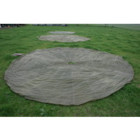 Parachute group shelter