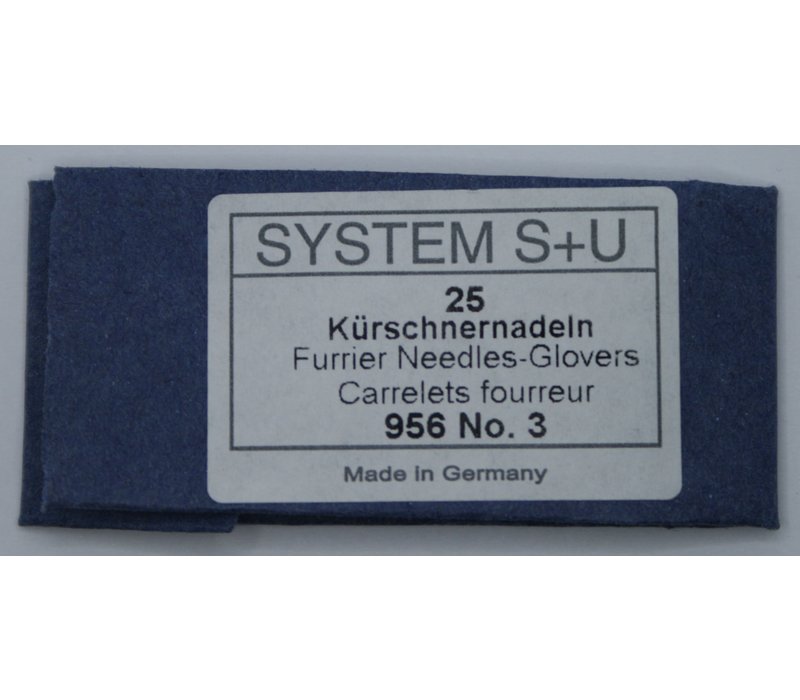 Leather needles SYSTEM S+U