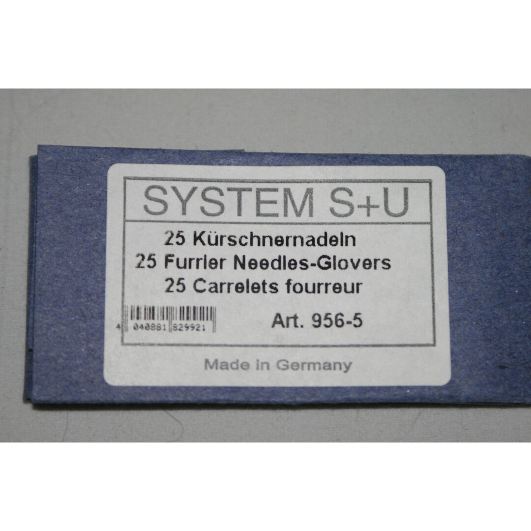 Leather needles SYSTEM S+U