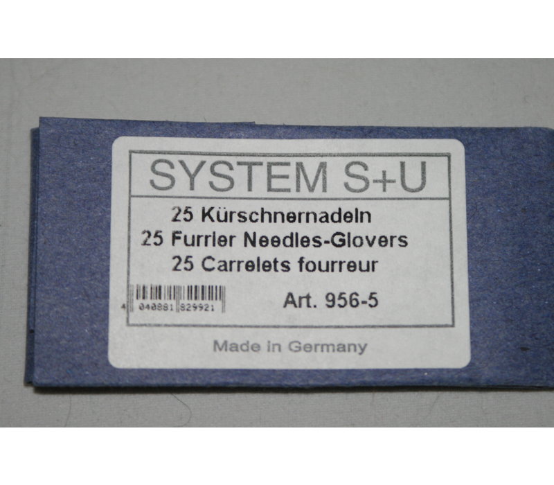 Leather needles SYSTEM S+U
