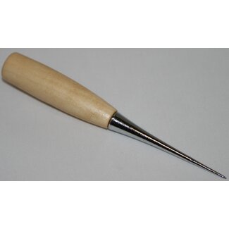 SYSTEM S+U Awl with  herrywood Handle 120mm for leather processing