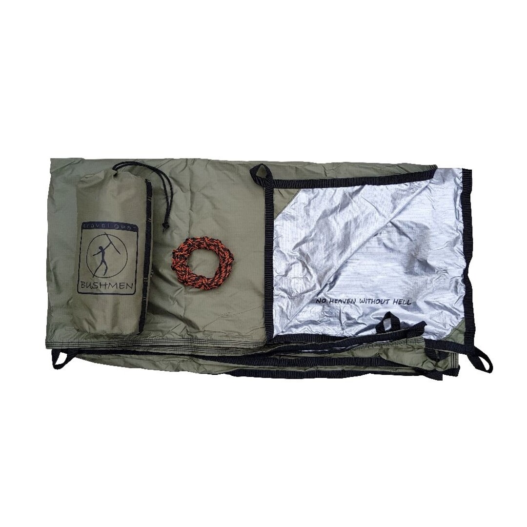 Bushmen Thermo Tarp 4x3  Olive Green of Camo