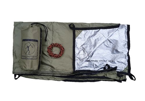 Bushmen Bushmen Thermo Tarp 4x3  Olive Green of Camo