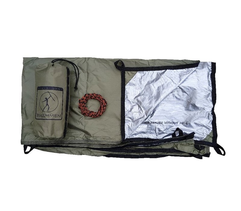 Bushmen Thermo Tarp 4x3  Olive Green of Camo