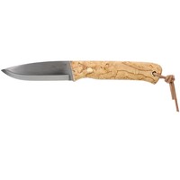 Casstrom Woodsman Knife Curly Birch with firesteel