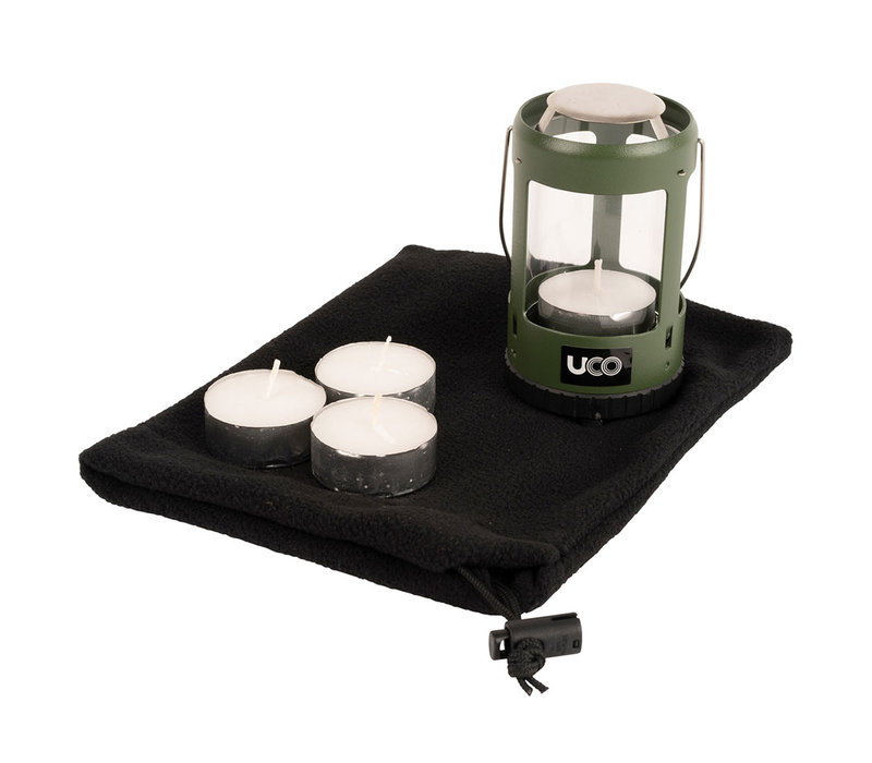 Uco Mini Candle Lantern kit 2.0 Rood of Groen
