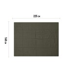 Woollen army blankets army green 160 x 225