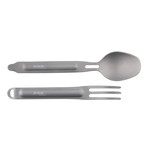 X-treme Outdoor 2 piece Titanium Cutlery Set