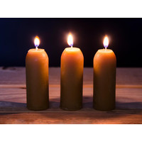 UCO 12-Hour Candles (5 stuks Bijenwas kaarsen voor UCO Original Candle Lantern)