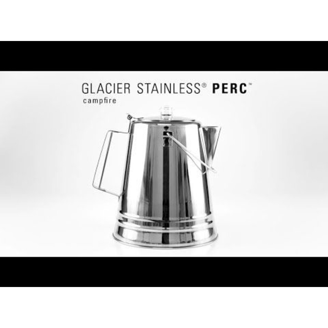 GSI Outdoors Glacier Stanless Percolator 8 Cup
