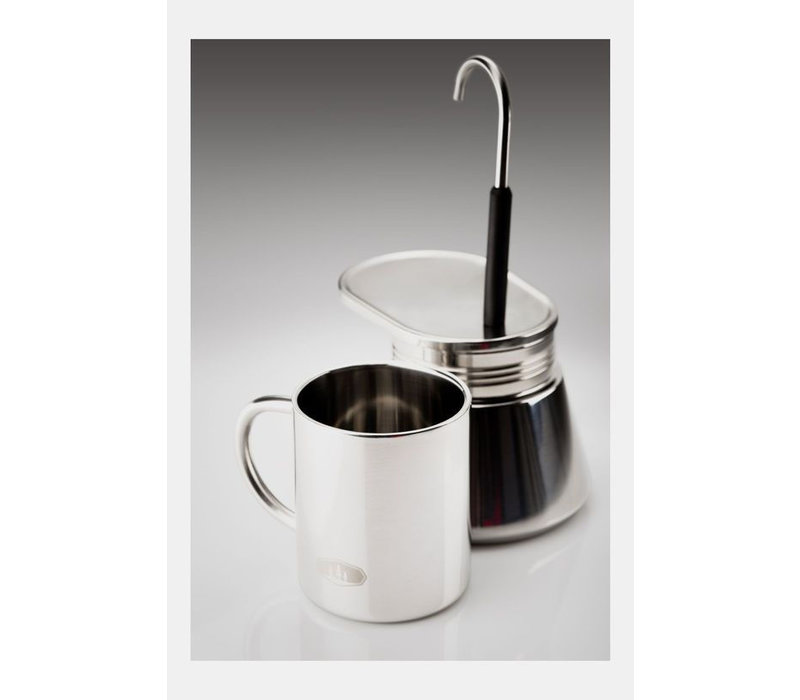 GSI Outdoors Percolator Mini-Espresso Set 4 Cup