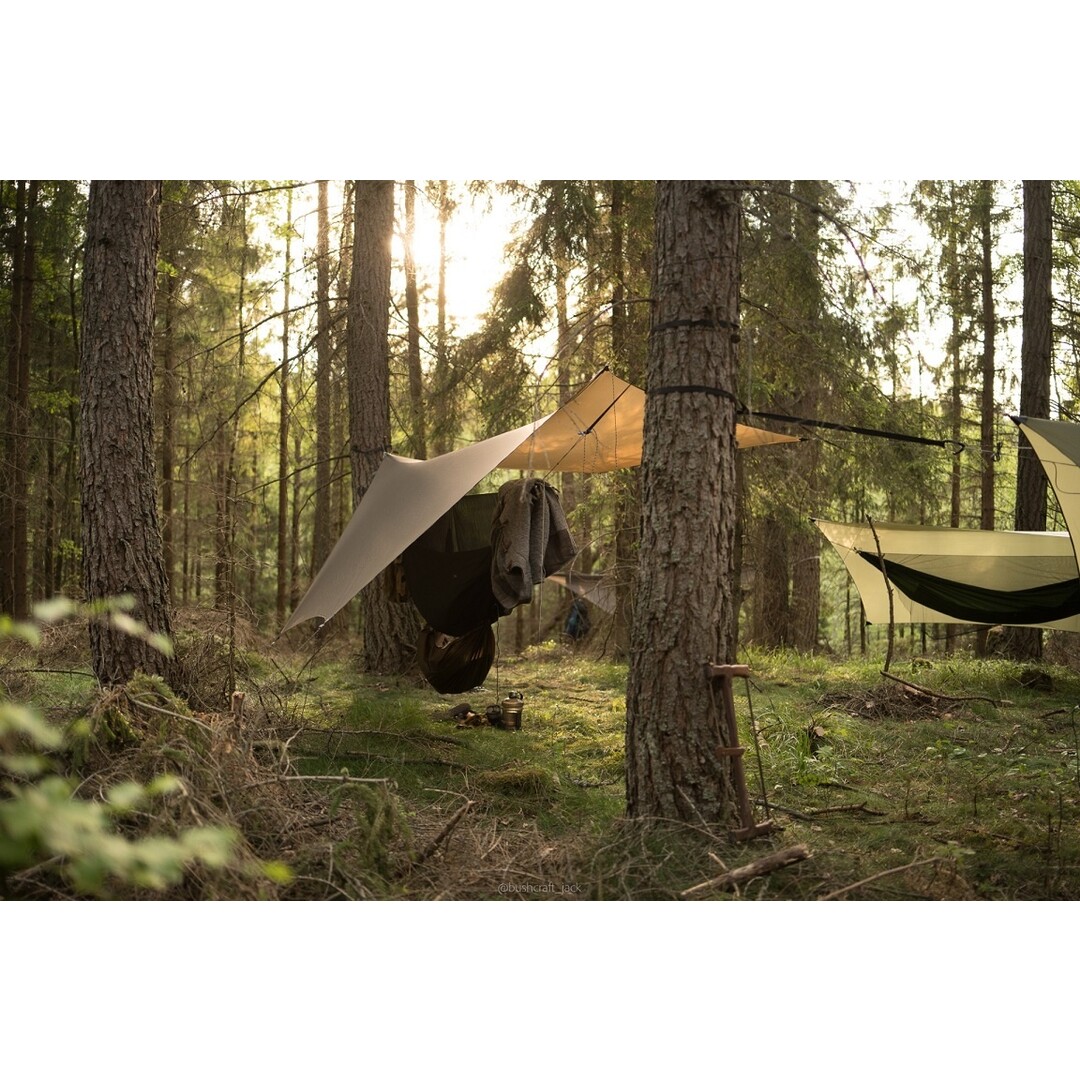 Lesovik HEKSA 3,6 x 3 Tarp Crocodile Green