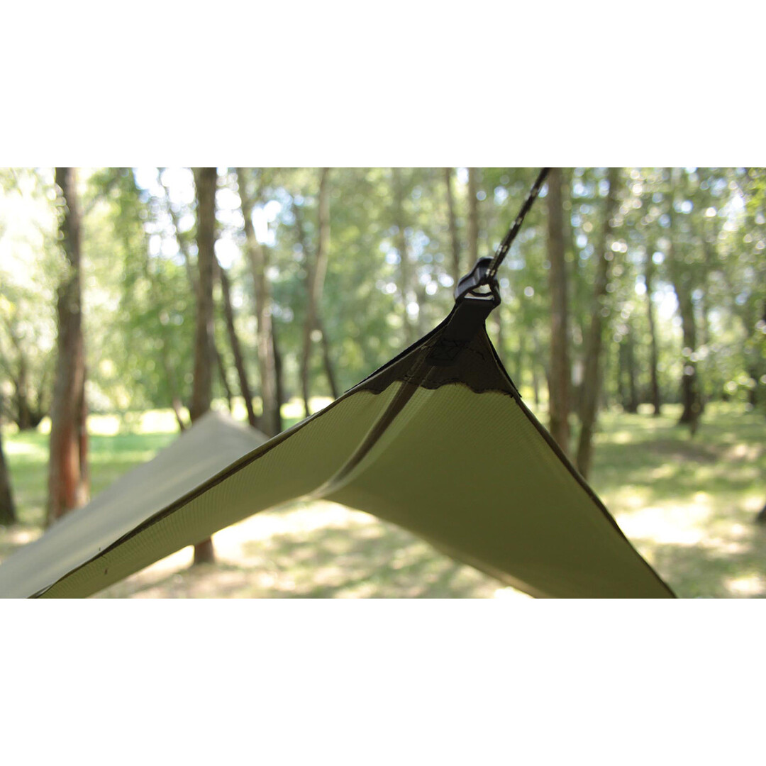 Lesovik HEKSA 3,6 x 3 Tarp Crocodile Green