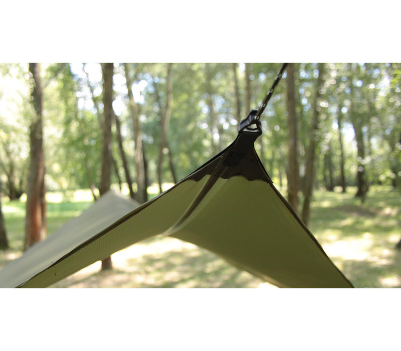 Lesovik HEKSA 3,6 x 3 Tarp Crocodile Green