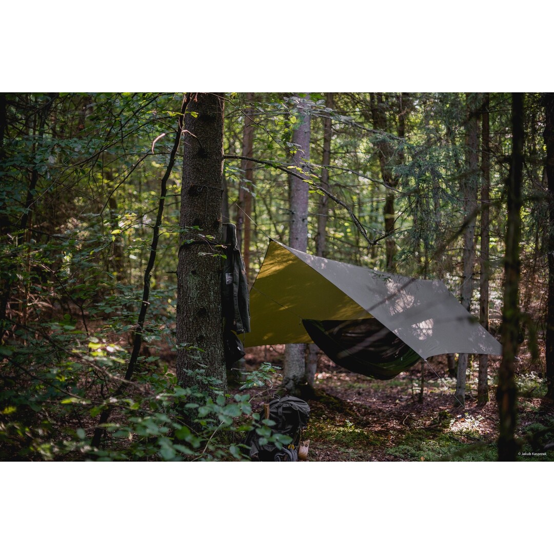 Lesovik HEKSA 3,6 x 3 Tarp Kangaroo Brown