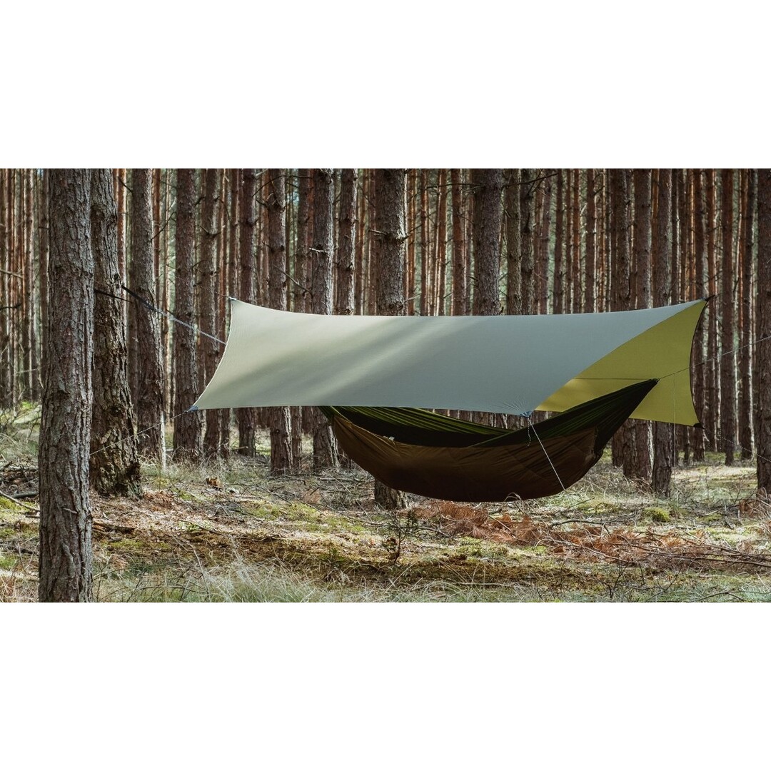 Lesovik HEKSA 3,6 x 3 Tarp Kangaroo Brown