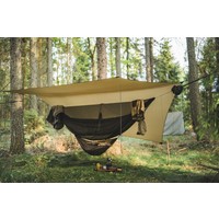 Lesovik HEKSA 3,6 x 3 Tarp Kangaroo Brown