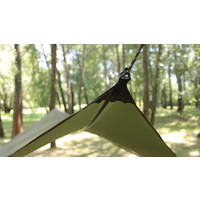 Lesovik HEKSA 3,6 x 3 Tarp Kangaroo Brown