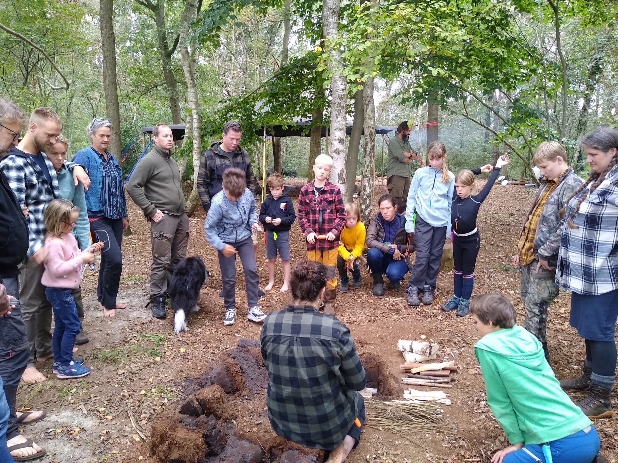 Ouder kind Bushcraft 3-daagse 20-21-22 juni 2025