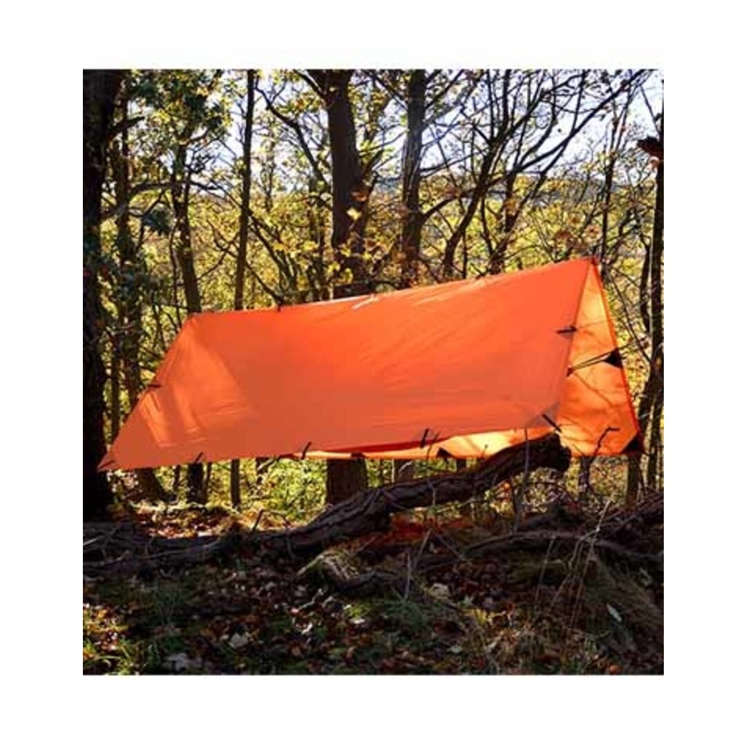 DD Hammocks Tarp 3x3 Green, Forest Green, Coyote Brown, Jet Black, Sunset orange, Multicam