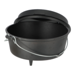 Esschert Design Dutch Oven 6,5L 12″ Gietijzeren Kampvuurpot