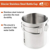 GSI Glacier Stainless Bottle Large Cup 709 ml